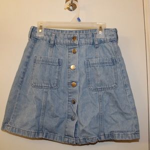 Divided (H & M) Jean Skirt